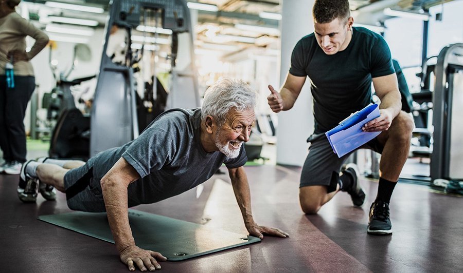 Certified Fitness Trainers for Seniors Elderly