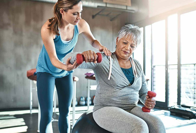 Certified Fitness Trainers for Seniors Elderly