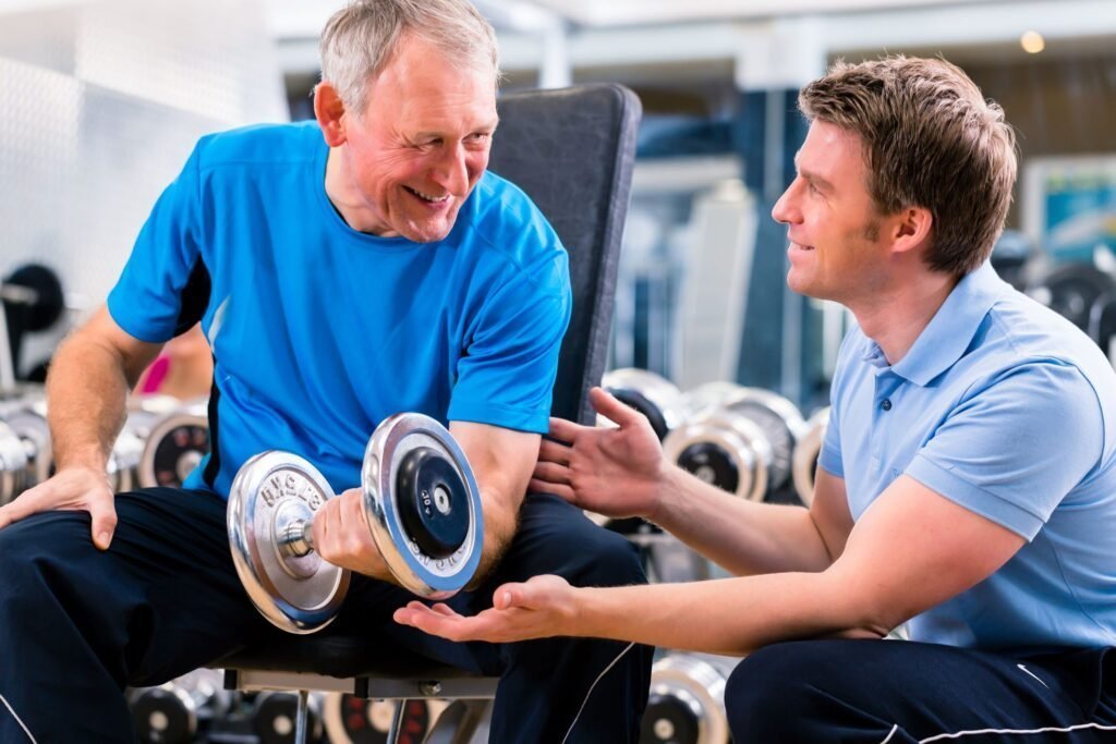 Certified Fitness Trainers for Seniors Elderly