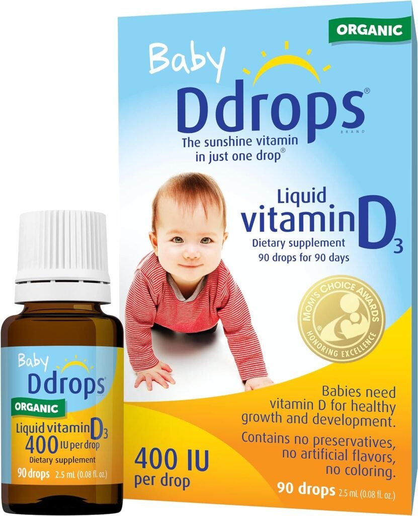 Ddrops Baby 400 IU Drops, Pack of 2