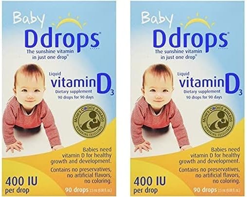 Ddrops Baby Drops Yellow (Pack of 2) Review