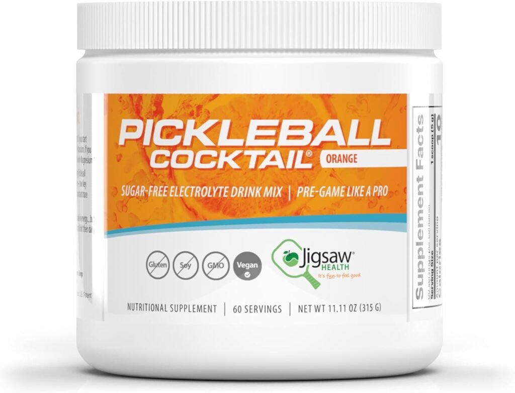 Jigsaw Health Pickleball Cocktail (Orange, 60 Serving Jars)