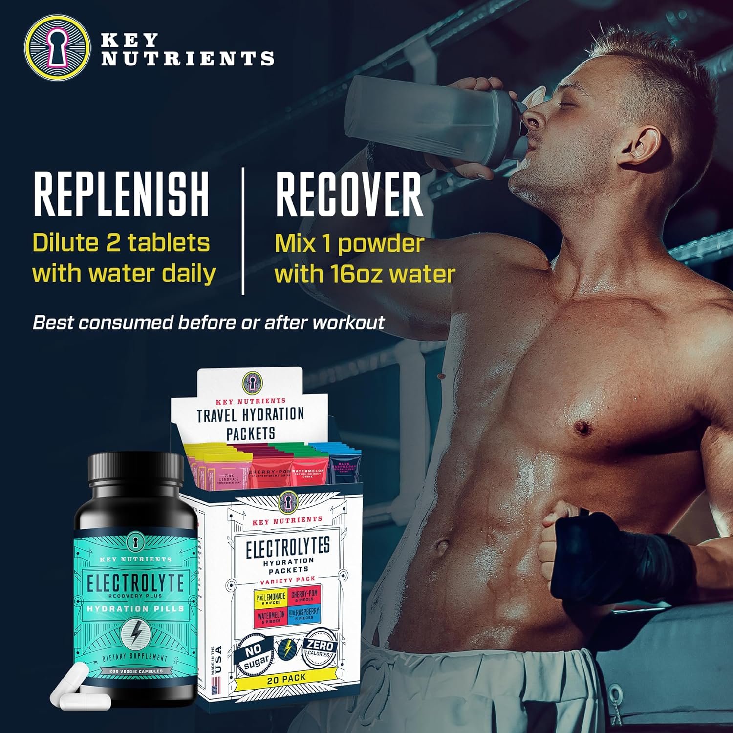 KEY NUTRIENTS Bundle Deal Electrolytes Hydration Tablets Review