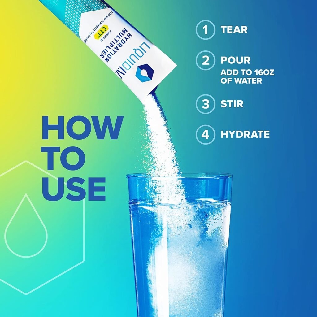 Liquid I.V. Hydration Multiplier - Lemon Lime, Passion Fruit,  Tropical Punch - Hydration Powder Packets | Electrolyte Drink Mix | Non-GMO | 48 Sticks