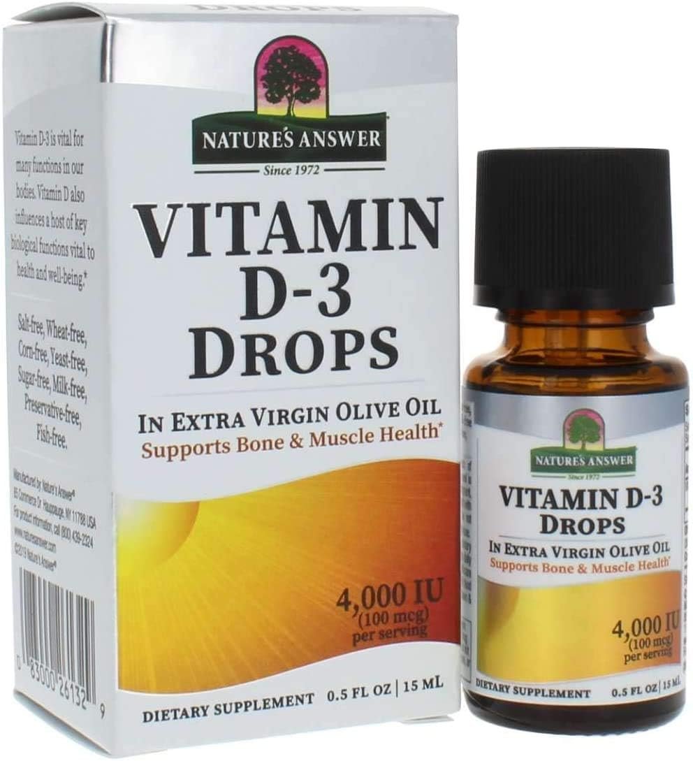 Nature’s Answer Vitamin D-3 Drops Review