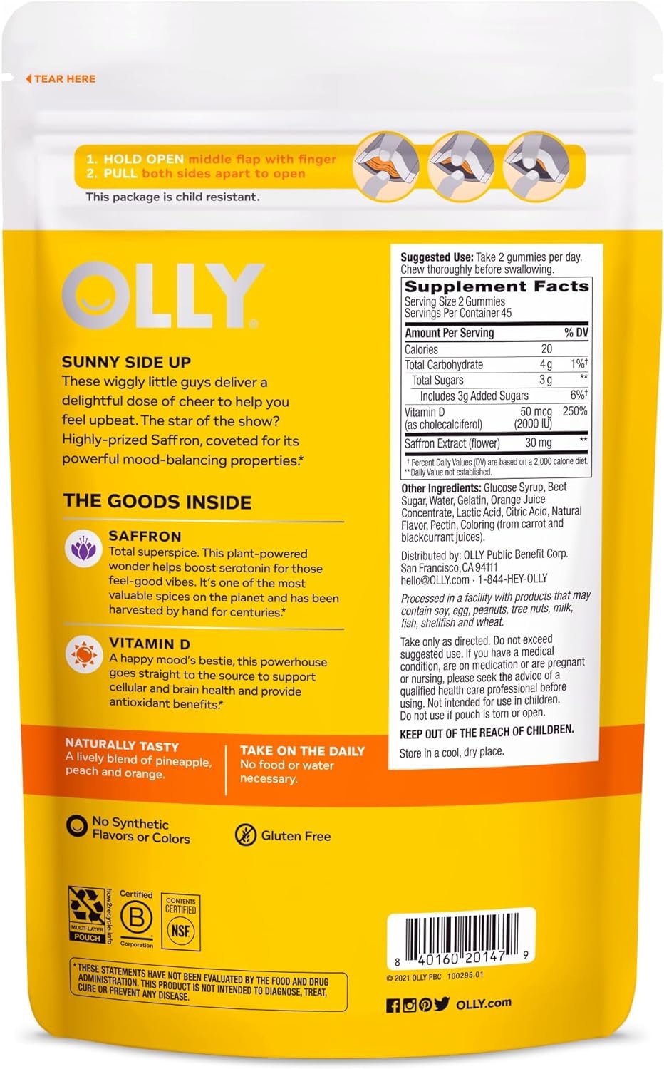 OLLY Hello Happy Gummy Worms Review