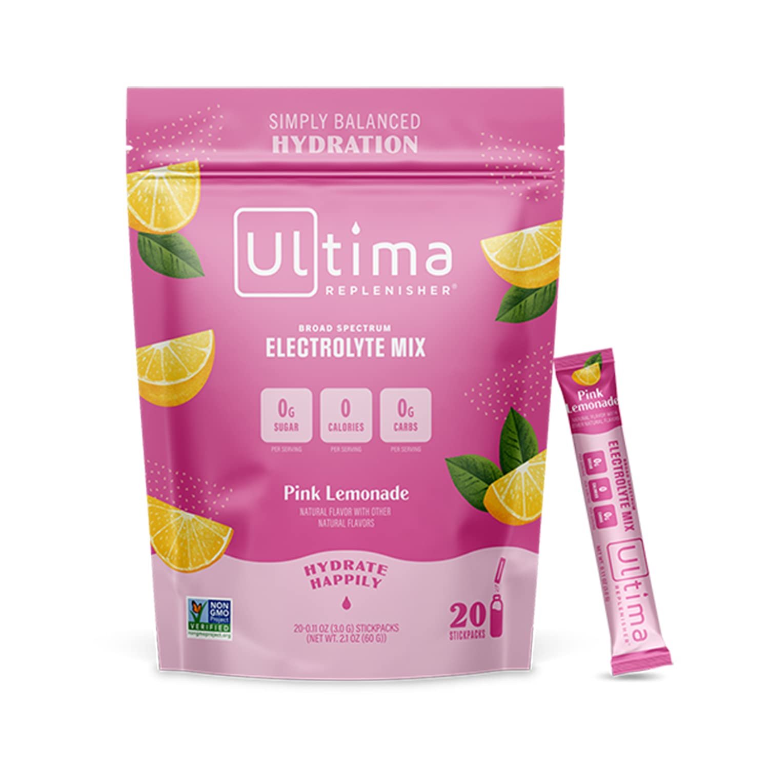 Ultima Replenisher Hydration Electrolyte Packets- 18 Count- Keto & Sugar Free- On the Go Convenience- Feel Replenished, Revitalized- Non-GMO & Vegan Electrolyte Drink Mix- Mocktini Variety Review